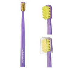 Healthy Smile Medium зубна щітка середньої жорсткості, Фіолетова